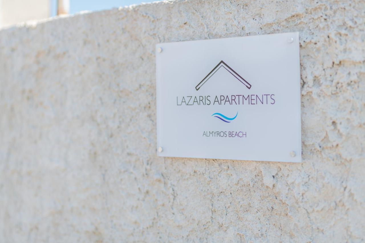 Lazaris Apartments Paralía Almirú Kültér fotó